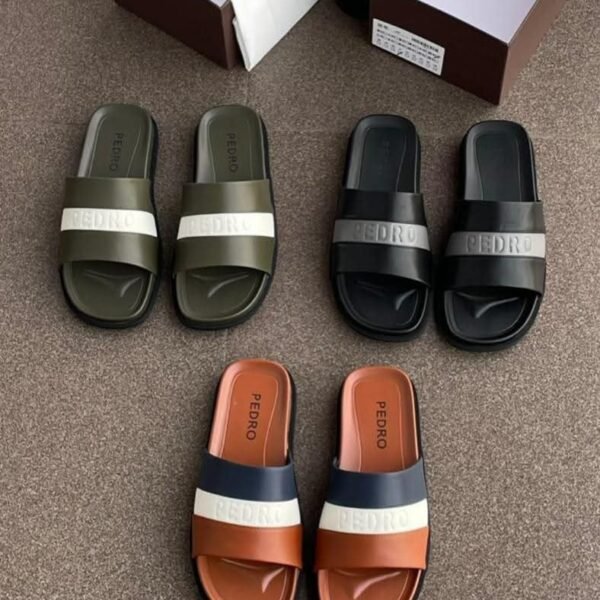 Pedro Brand Colorful Two-Strap Rubber Sandals for Men and Women